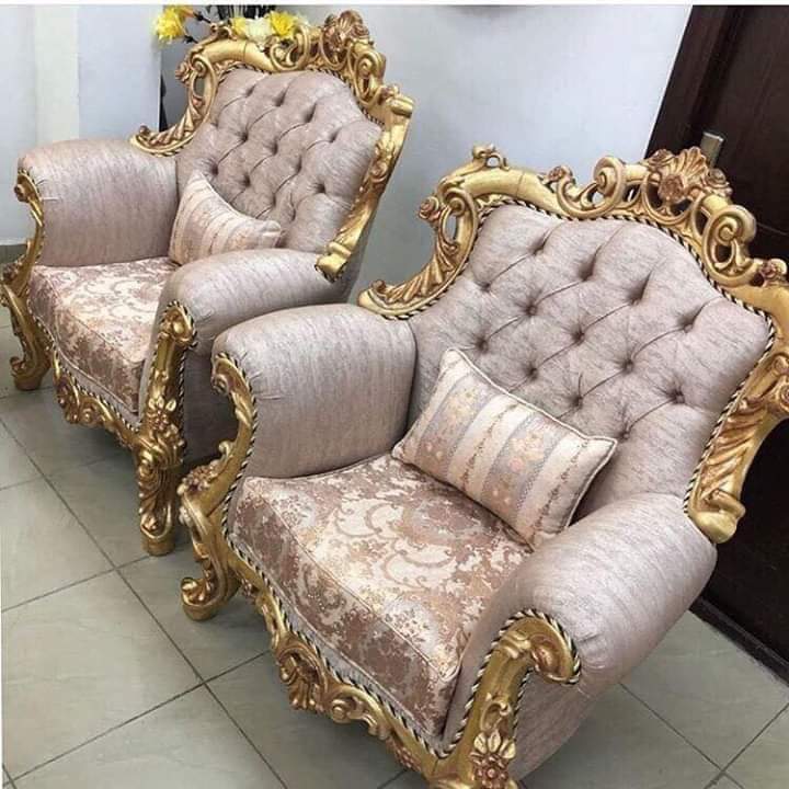 Gold Framed Royal Chairs At The Best In Nigeria